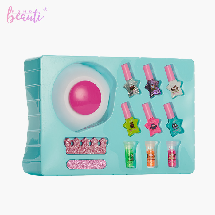 Children's nail dryer water-based nail polish set